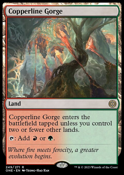 Phyrexia: All Will Be One: Copperline Gorge
