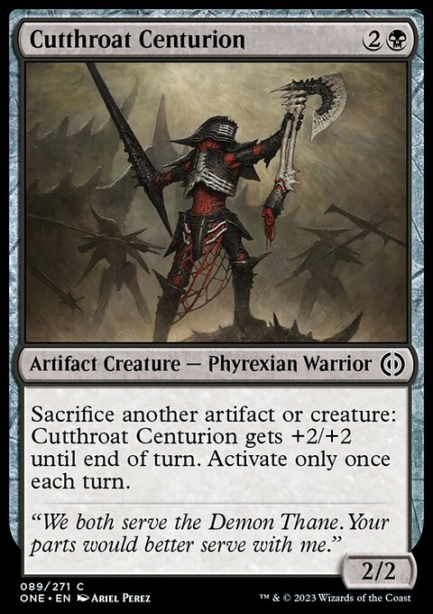 Phyrexia: All Will Be One: Cutthroat Centurion