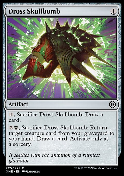 Phyrexia: All Will Be One: Dross Skullbomb