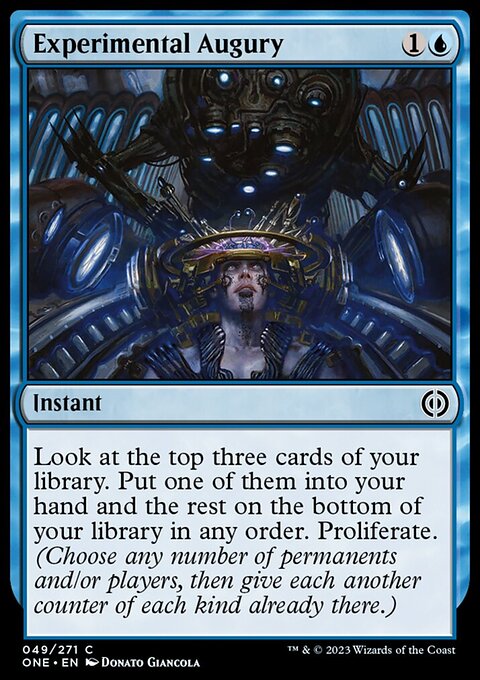 Phyrexia: All Will Be One: Experimental Augury