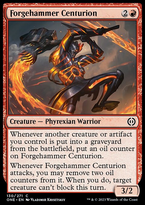 Phyrexia: All Will Be One: Forgehammer Centurion