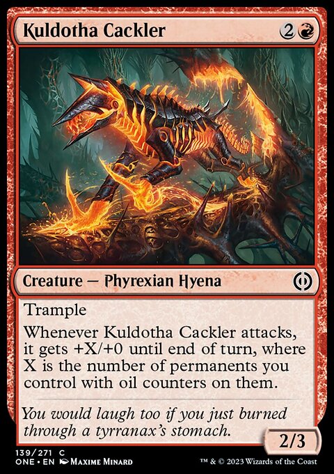 Phyrexia: All Will Be One: Kuldotha Cackler