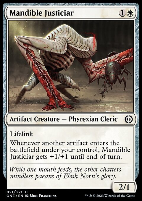 Phyrexia: All Will Be One: Mandible Justiciar