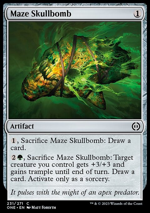 Phyrexia: All Will Be One: Maze Skullbomb