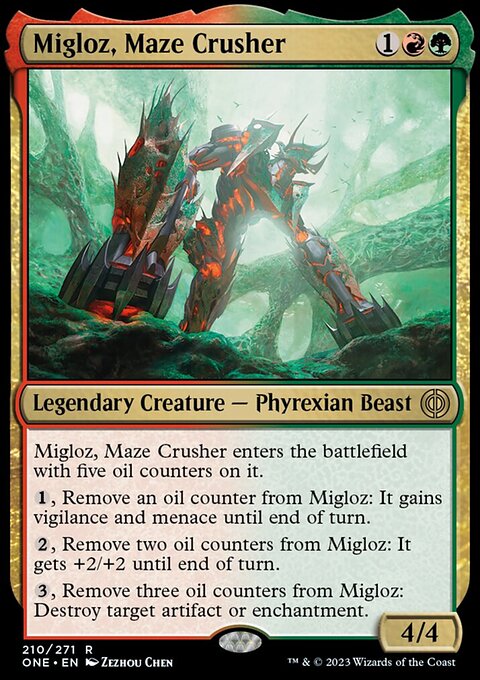 Phyrexia: All Will Be One: Migloz, Maze Crusher