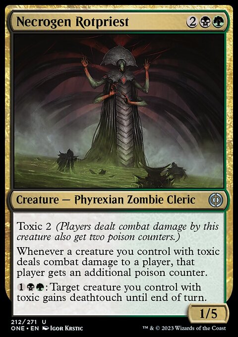 Phyrexia: All Will Be One: Necrogen Rotpriest