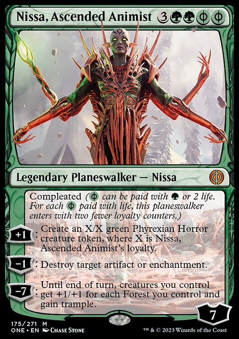 Phyrexia: All Will Be One: Nissa, Ascended Animist