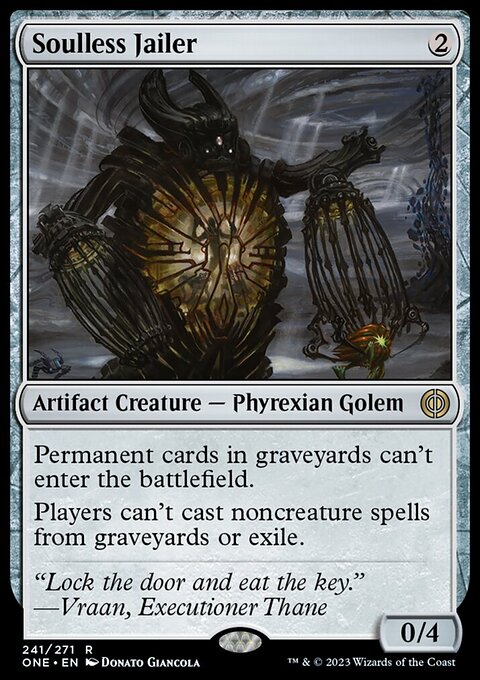 Phyrexia: All Will Be One: Soulless Jailer