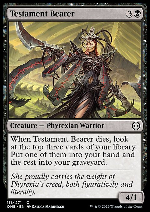 Phyrexia: All Will Be One: Testament Bearer
