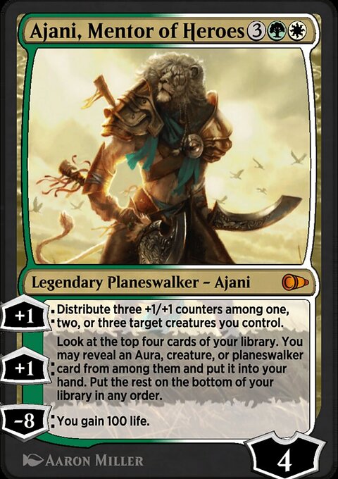 Pioneer Masters: Ajani, Mentor of Heroes