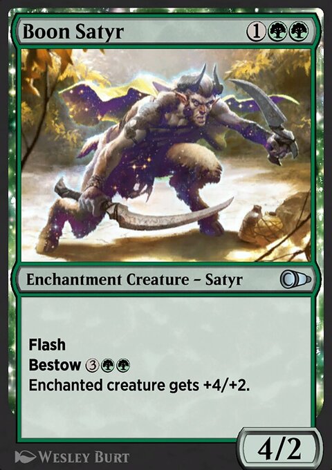 Pioneer Masters: Boon Satyr