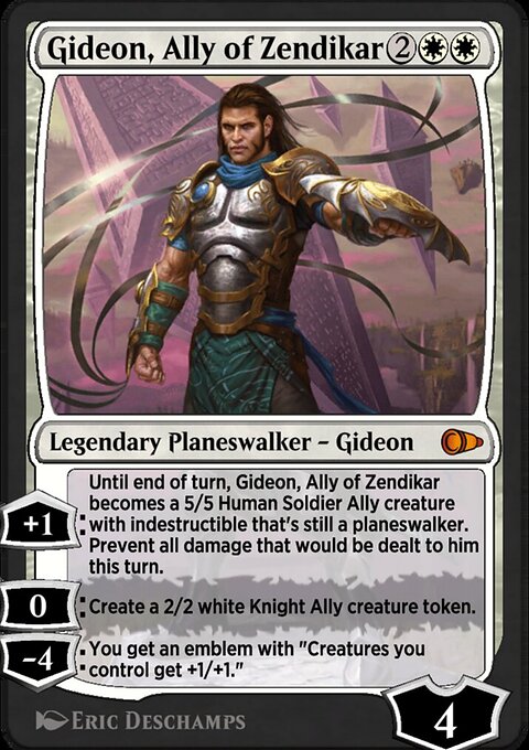 Pioneer Masters: Gideon, Ally of Zendikar