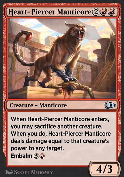 Pioneer Masters: Heart-Piercer Manticore