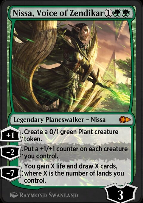 Pioneer Masters: Nissa, Voice of Zendikar