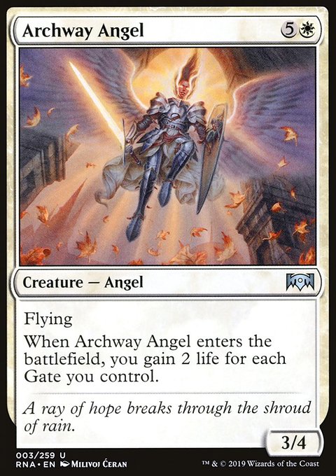 Ravnica Allegiance: Archway Angel