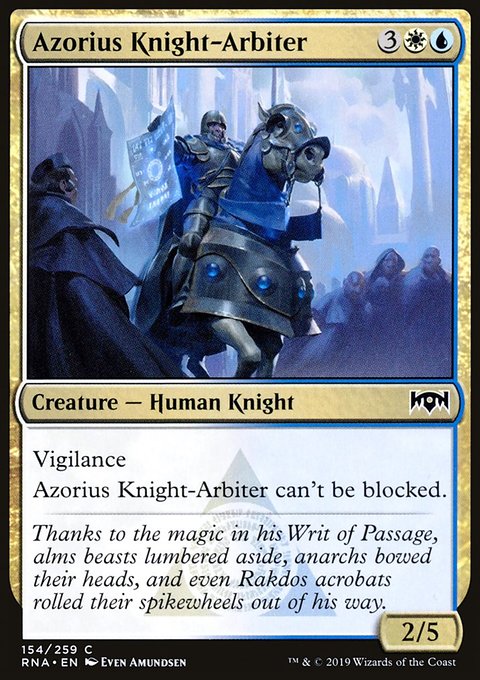 Ravnica Allegiance: Azorius Knight-Arbiter