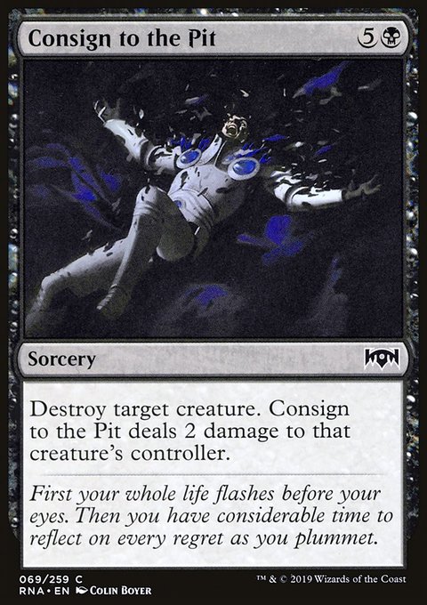 Ravnica Allegiance: Consign to the Pit