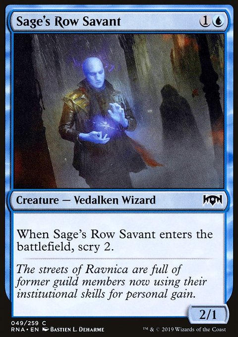Ravnica Allegiance: Sage's Row Savant