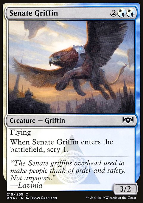 Ravnica Allegiance: Senate Griffin