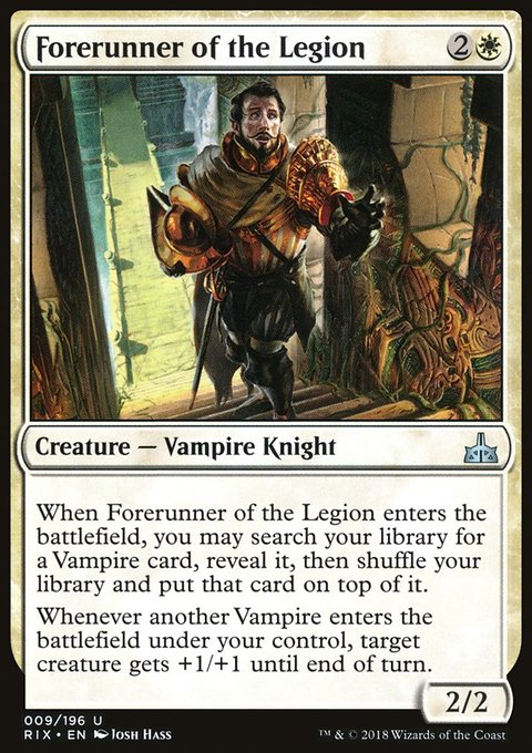 Rivals of Ixalan: Forerunner of the Legion