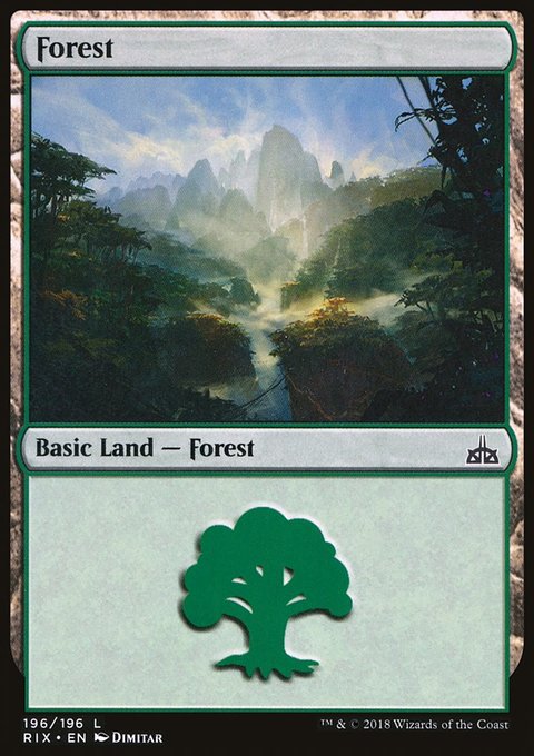 Rivals of Ixalan: Forest