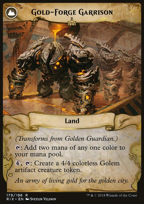 Rivals of Ixalan: Gold-Forge Garrison