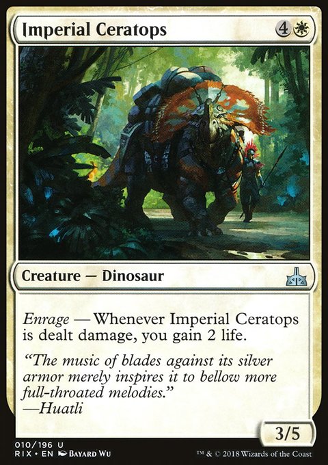 Rivals of Ixalan: Imperial Ceratops