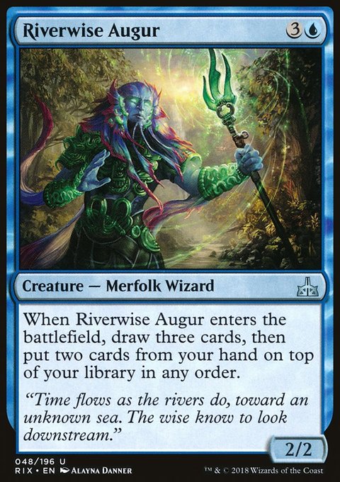 Rivals of Ixalan: Riverwise Augur