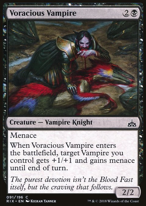 Rivals of Ixalan: Voracious Vampire
