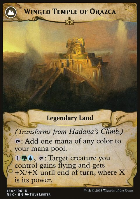 Rivals of Ixalan: Winged Temple of Orazca