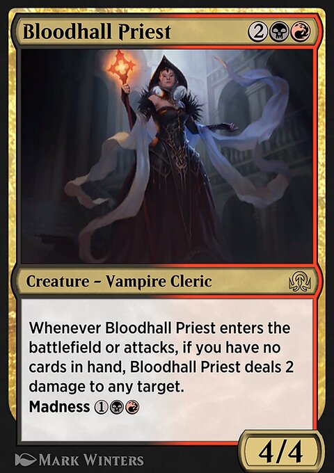Shadows over Innistrad Remastered : Bloodhall Priest
