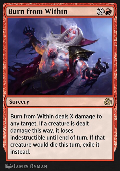 Shadows over Innistrad Remastered : Burn from Within