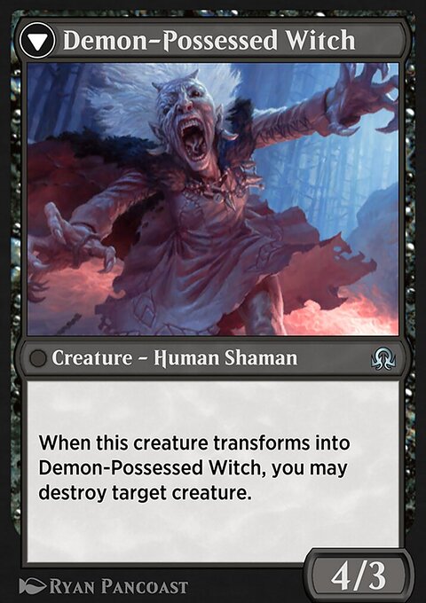 Shadows over Innistrad Remastered : Demon-Possessed Witch