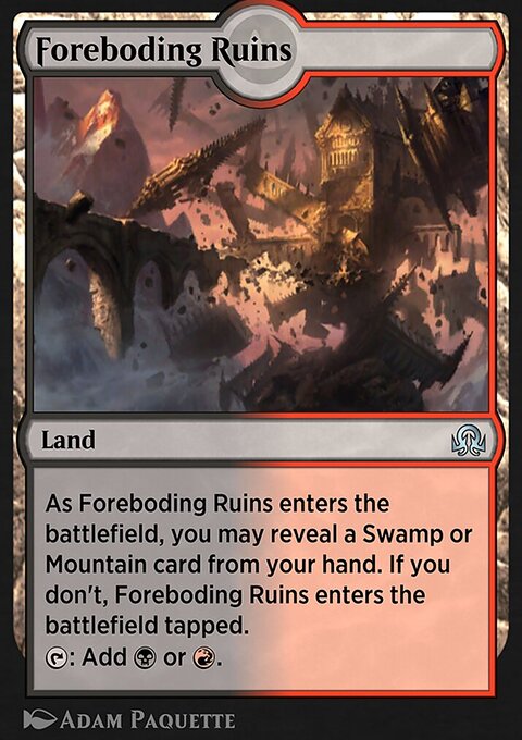 Shadows over Innistrad Remastered : Foreboding Ruins