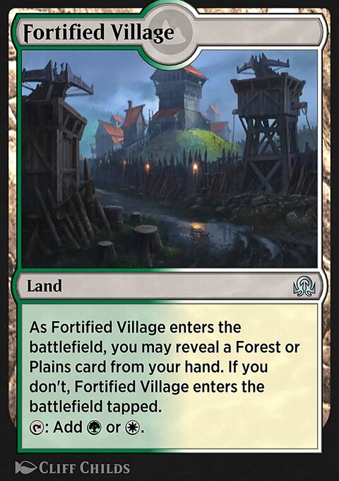 Shadows over Innistrad Remastered : Fortified Village