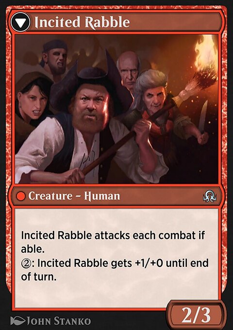 Shadows over Innistrad Remastered : Incited Rabble