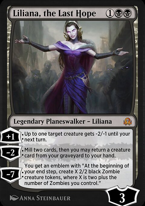 Shadows over Innistrad Remastered : Liliana, the Last Hope