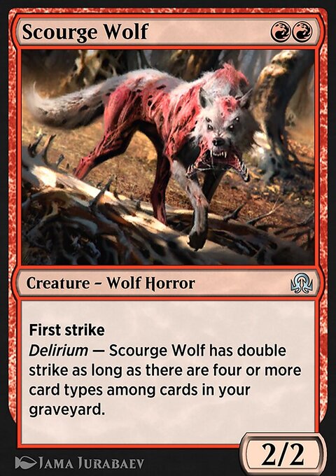 Shadows over Innistrad Remastered : Scourge Wolf