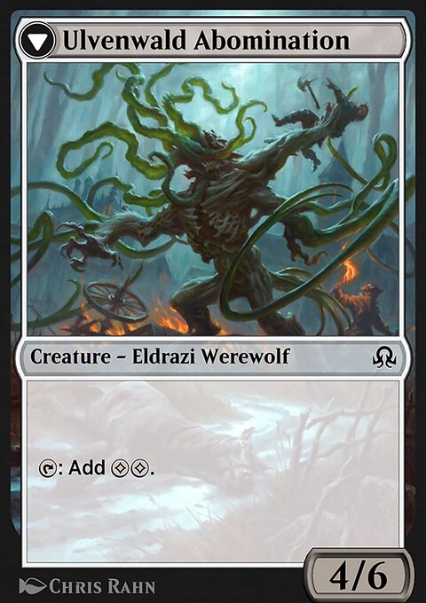 Shadows over Innistrad Remastered : Ulvenwald Abomination