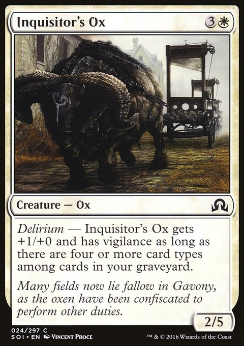 Shadows over Innistrad: Inquisitor's Ox