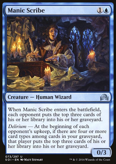 Shadows over Innistrad: Manic Scribe