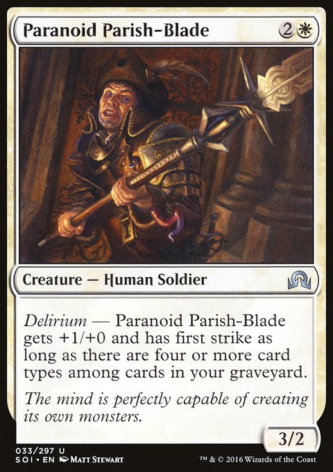 Shadows over Innistrad: Paranoid Parish-Blade