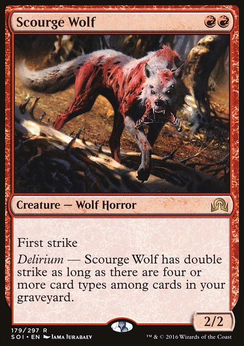 Shadows over Innistrad: Scourge Wolf