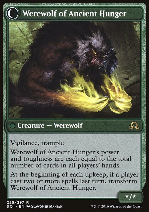 Shadows over Innistrad: Werewolf of Ancient Hunger