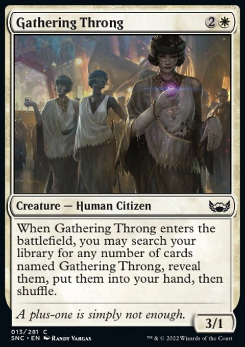 Streets of New Capenna: Gathering Throng