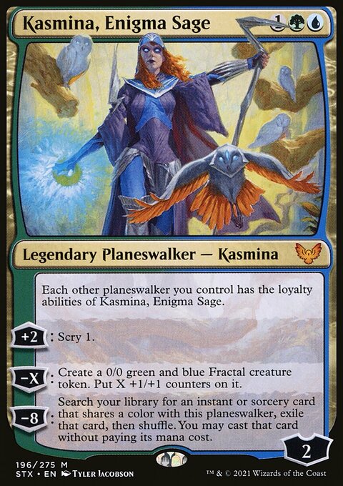 Strixhaven: School of Mages: Kasmina, Enigma Sage