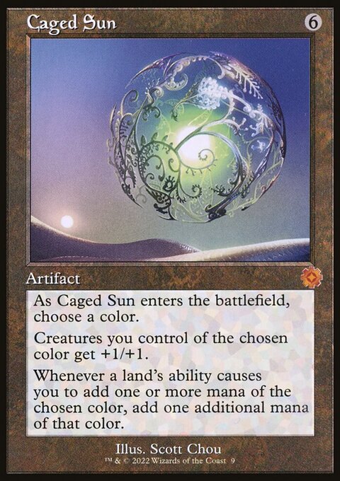 The Brothers' War Retro Artifacts: Caged Sun
