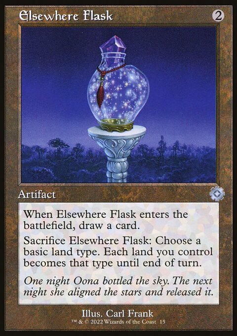 The Brothers' War Retro Artifacts: Elsewhere Flask