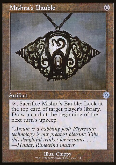 The Brothers' War Retro Artifacts: Mishra's Bauble