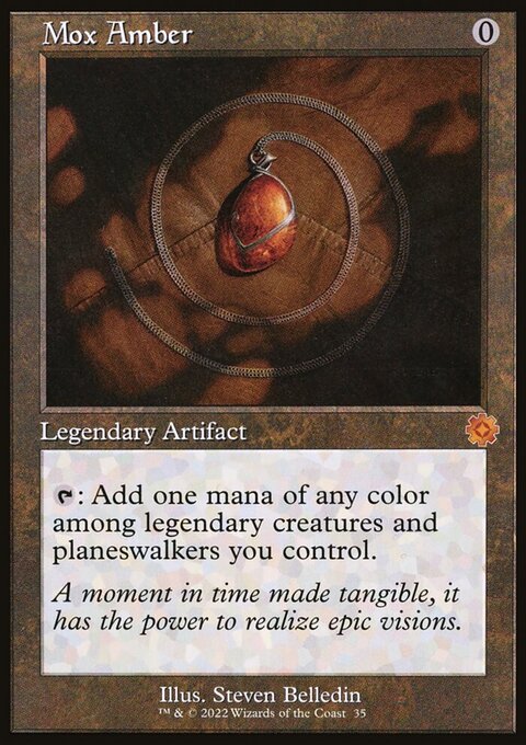 The Brothers' War Retro Artifacts: Mox Amber